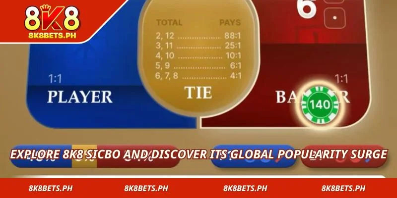 Explore 8k8 Sicbo and discover its global popularity surge