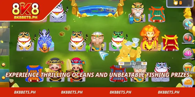 Experience thrilling oceans and unbeatable fishing prizes